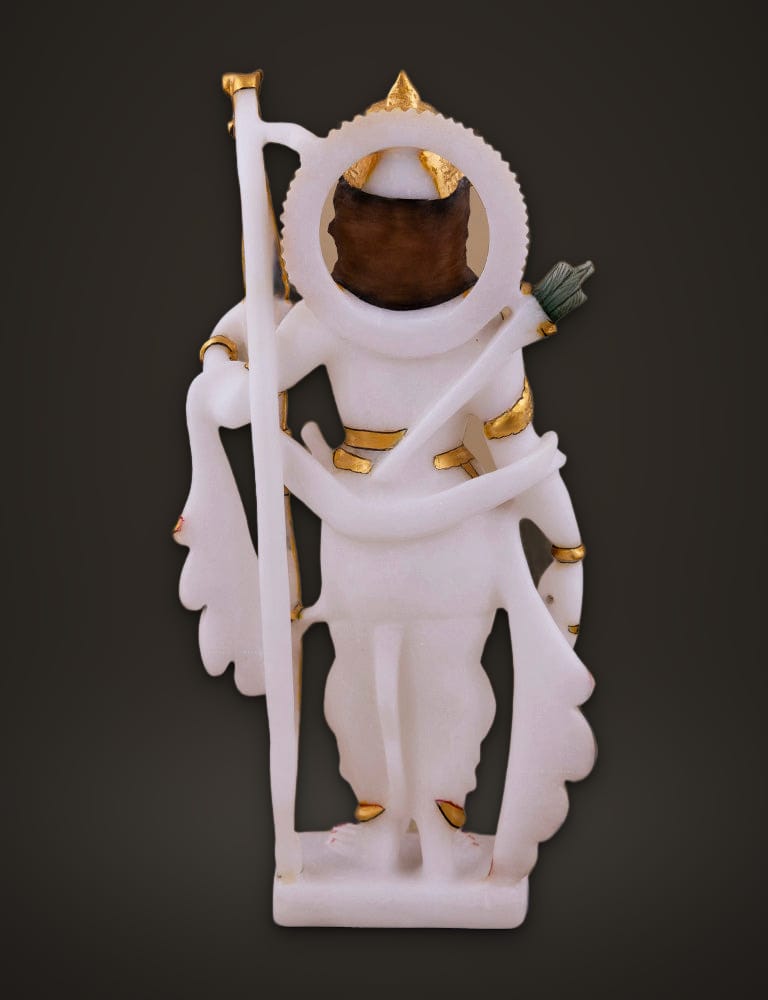 Ram Darbar Set in Pure Marble 12 inch, additional view