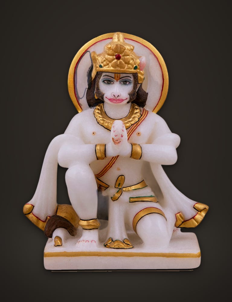 Ram Darbar Set in Pure Marble 12 inch, additional view