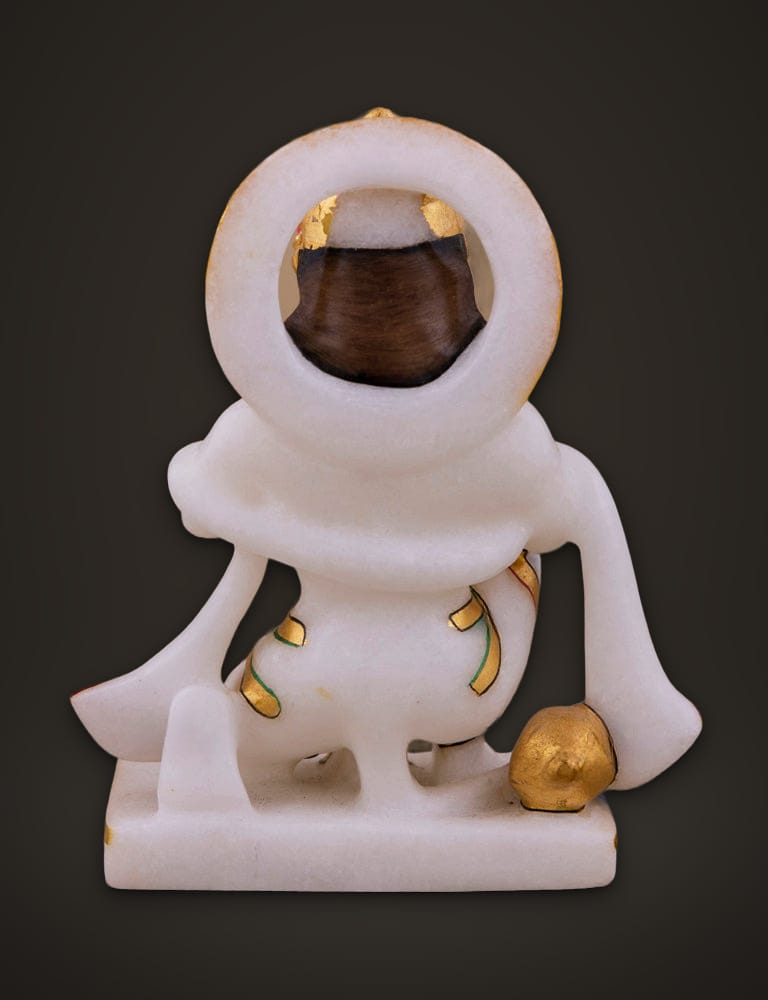 Ram Darbar Set in Pure Marble 12 inch, additional view