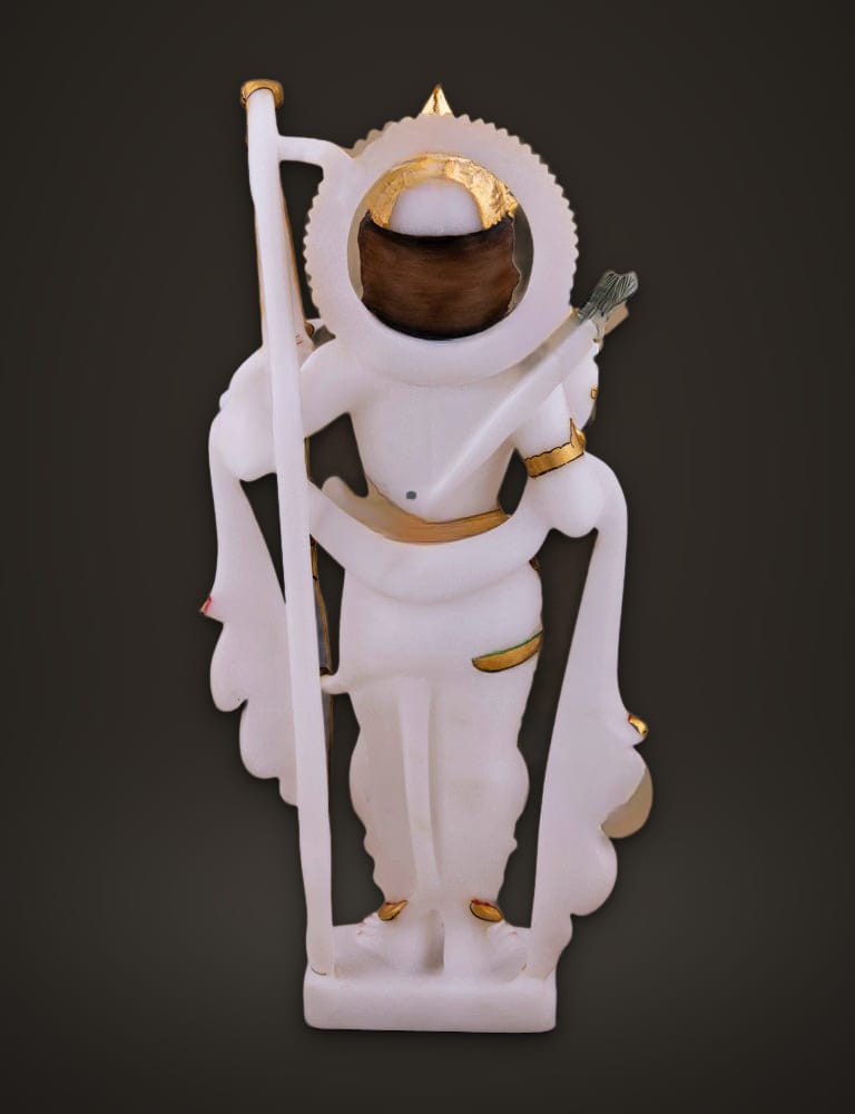 Ram Darbar Set in Pure Marble 12 inch, additional view