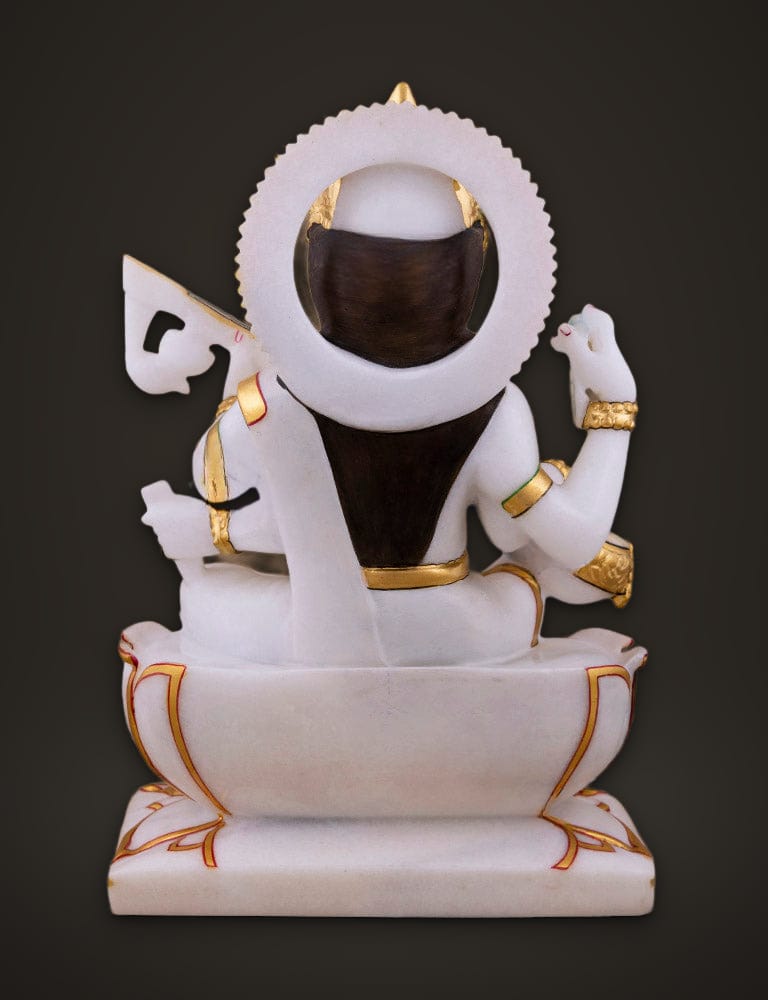 Marble Murti Saraswati 12 inch, additional view
