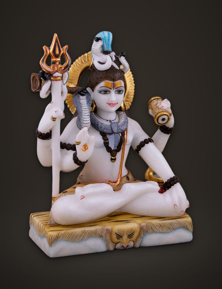 Marble Murti Shankar 10 inch, additional view