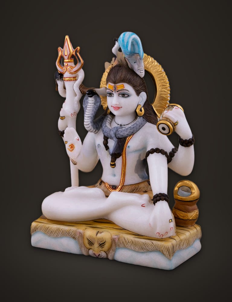 Marble Murti Shankar 10 inch, additional view