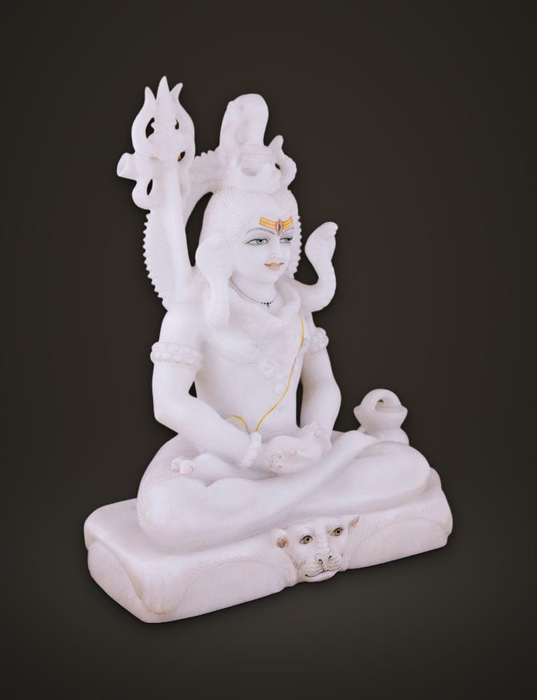 Marble Murti Shankar 15 inch, additional view